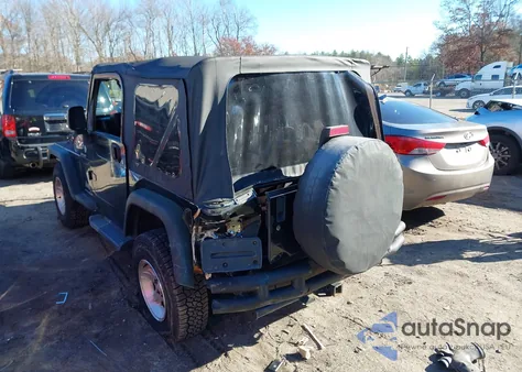 2006 Jeep Wrangler Sport from USA, damaged, VIN 1J4FA49S66P777201